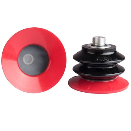 Fipa Bellows vacuum cup diam. 77 mm, Varioflex 30 Degrees/60 Degrees, fitting G3/8-male 20.077.154.16-FI